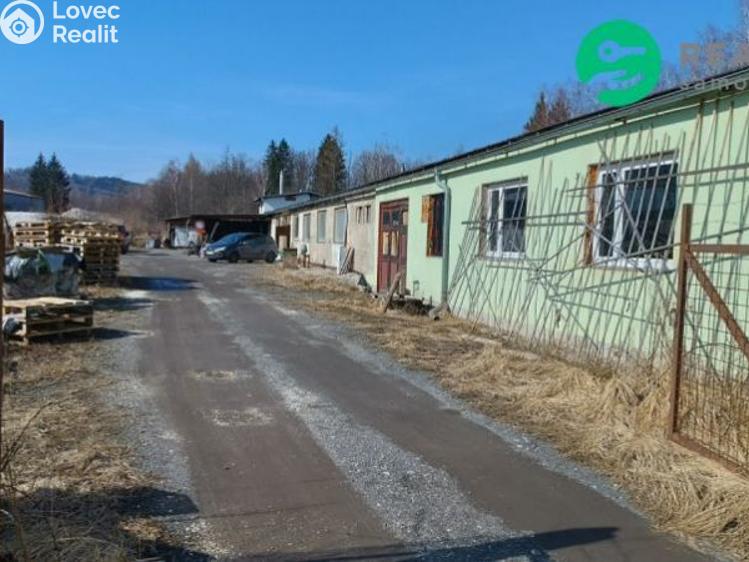 Prodej výrobní haly Jeseník, Za Podjezdem č. 1