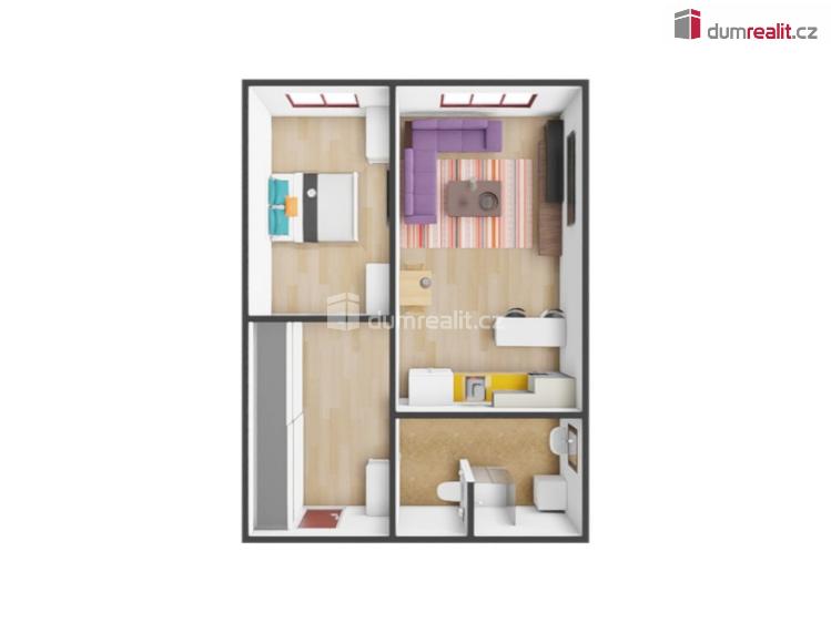 Prodej bytu 2+KK Praha 10, Mečíková č. 6