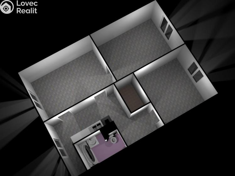 Rent apartment 3+1 Holýšov, Pod Makovým vrchem č. 6