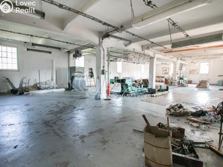 Pronájem výrobní haly Fulnek, 1. máje č. 13