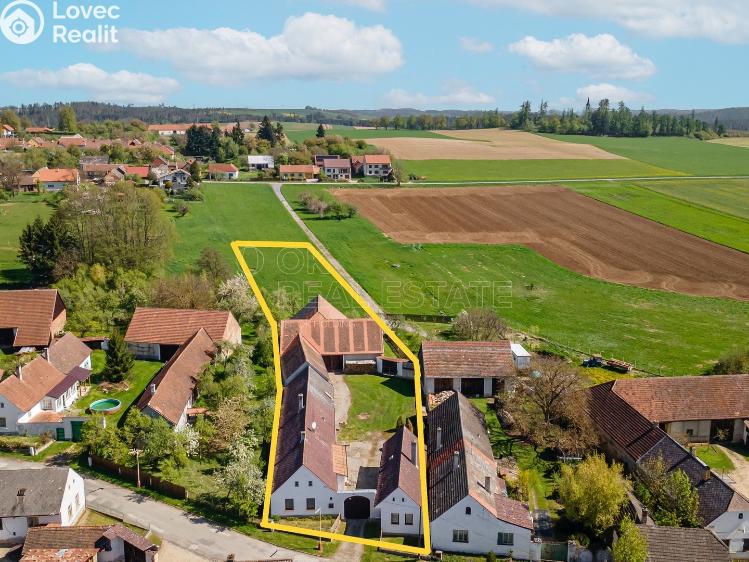 Prodej zemědělské usedlosti Krasonice č. 6