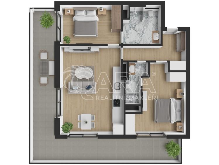 Prodej bytu 3+KK Praha, Spojovací 1051/27 č. 29
