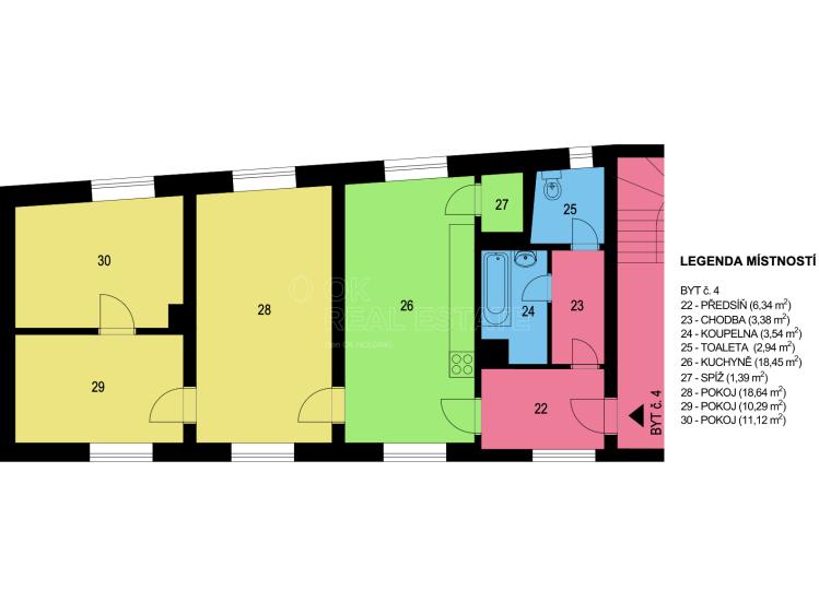 Prodej činžovního domu Chabařovice č. 17