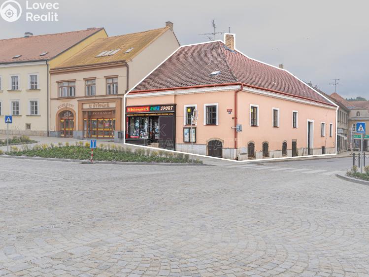 Prodej obchodního prostoru Dačice, Masarykova č. 1