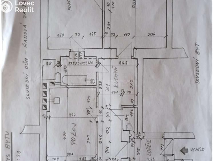 Продаж квартири 2+1 Praha, Na Rokytce č. 28