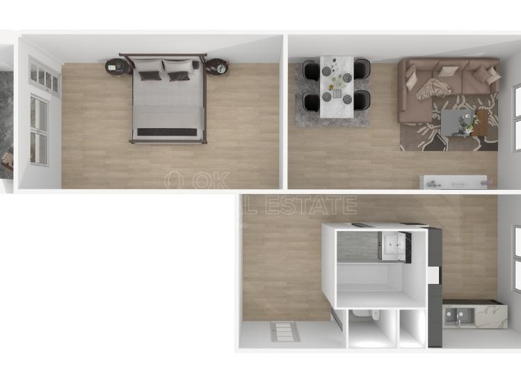 Prodej bytu 2+1 Nýrsko, Jiráskova 745 č. 19