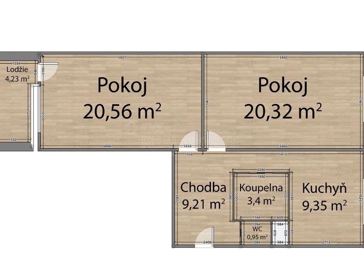 Prodej bytu 2+1 Nýrsko, Jiráskova 745 č. 22