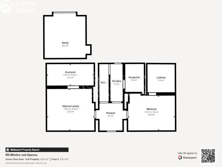 Продаж сімейного будинку Milotice nad Opavou č. 41