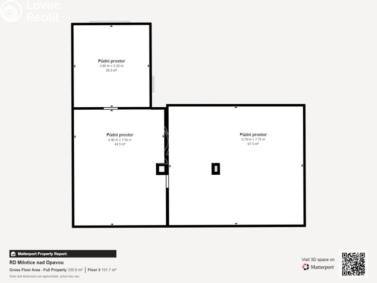 Продаж сімейного будинку Milotice nad Opavou č. 42