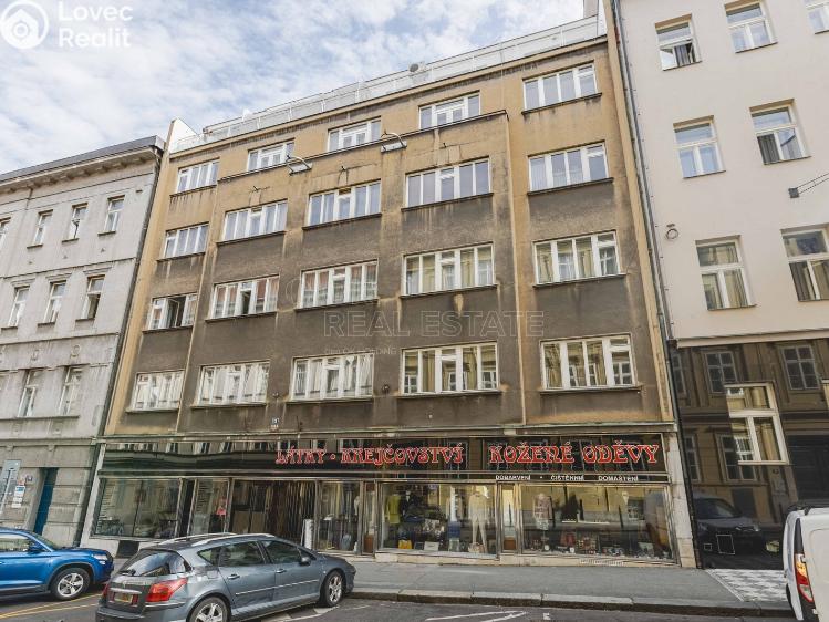 Rent apartment 1+KK Praha, Krakovská č. 18