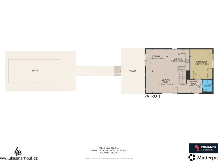 Продаж сімейного будинку Vyžlovka, V Březinkách 343 č. 28