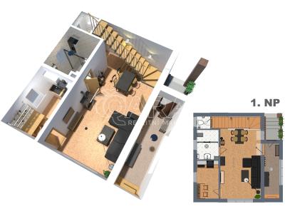 Продажа хижины Černé Voděrady, Havírna 4149 č. 5