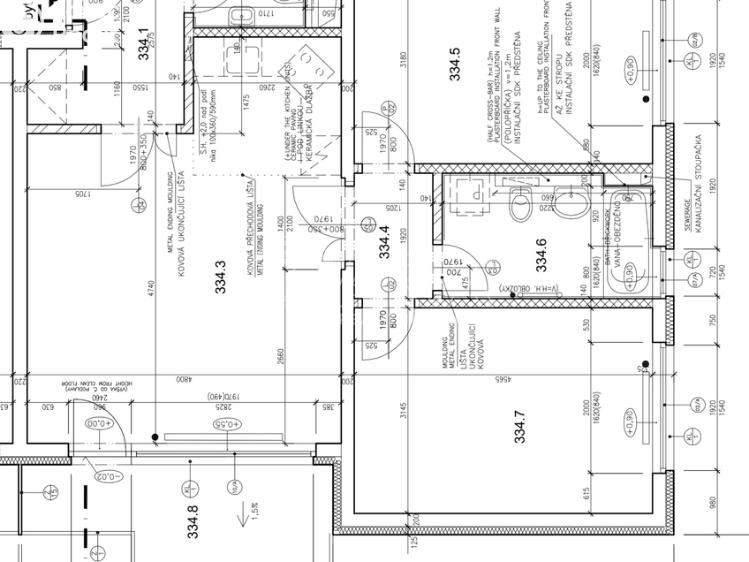 Sale apartment 3+KK Praha, Nepelova 948/2 č. 12