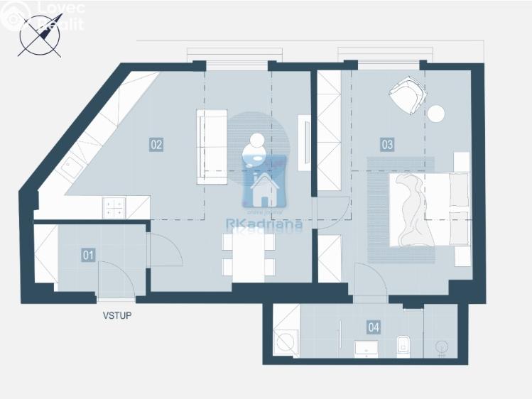 Продаж квартири 2+KK Praha, Jeseniova č. 4