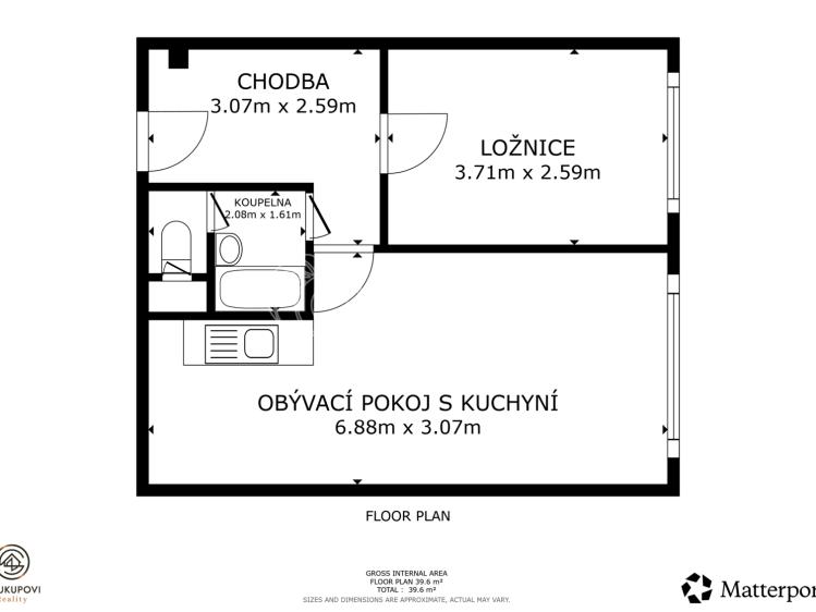 Prodej bytu 2+KK Hořovice, Na Radosti 821/31 č. 6
