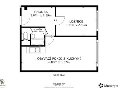 Prodej bytu 2+KK Hořovice, Na Radosti č. 6