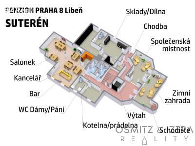 Prodej ubytovacího zařízení Praha, Davídkova č. 5