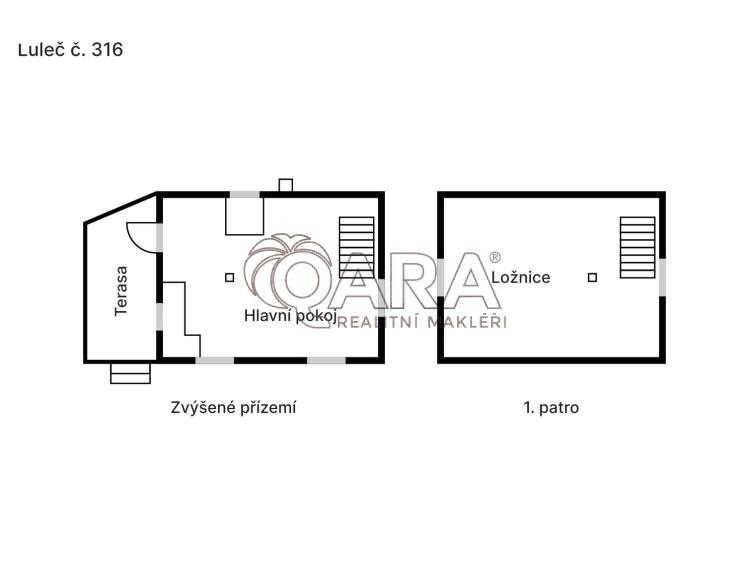 Prodej chaty Luleč č. 20