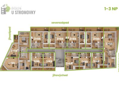 Продажа квартиры 2+KK České Budějovice č. 18