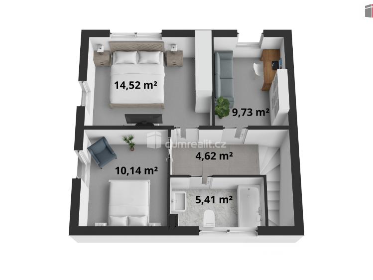Prodej rodinného domu Kamenice, Lysá č. 29