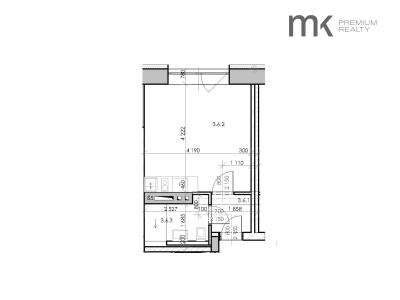 Оренда квартири 1+KK Praha, Na bitevní pláni č. 6