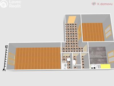 Sale apartment 2+1 Přerov, tř. Gen. Janouška č. 2