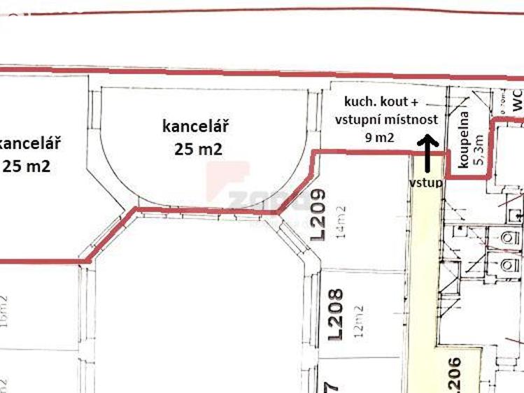 Pronájem kanceláře Praha, Národní č. 9