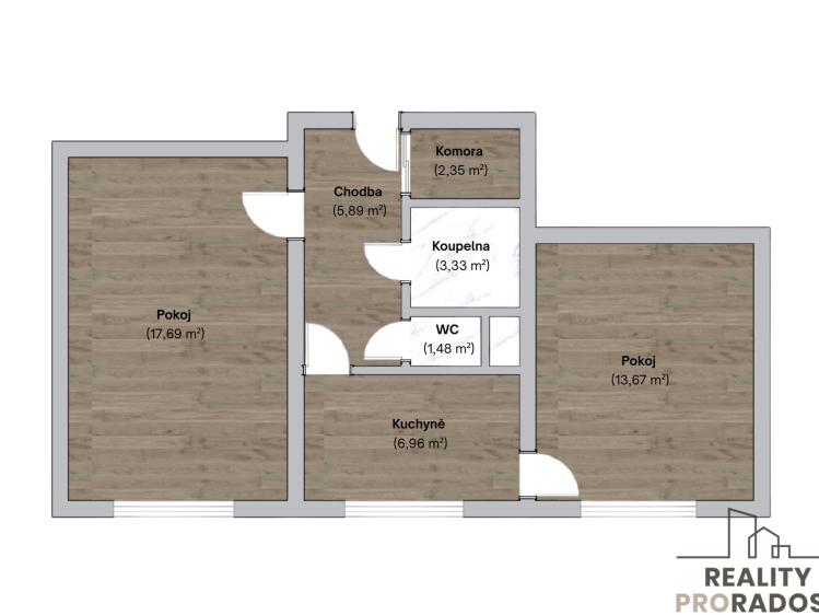 Prodej bytu 2+1 Rohatec, Vítězná č. 7