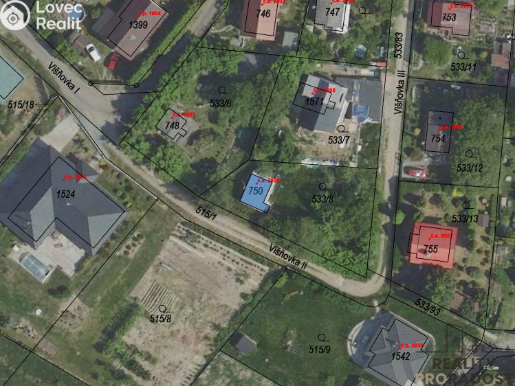 Prodej chaty Kamenice, Višňovka II č. 1