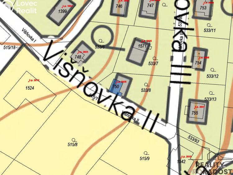 Prodej chaty Kamenice, Višňovka II č. 3