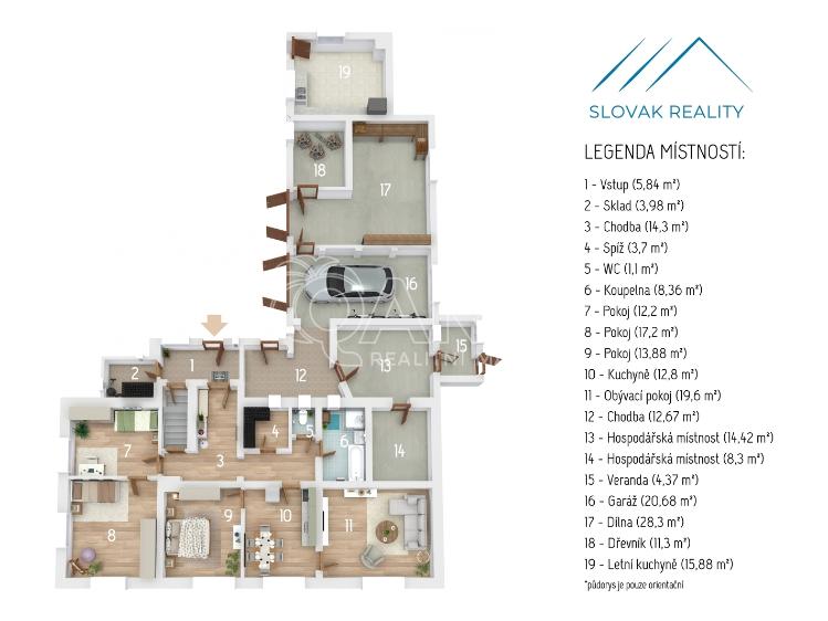 Prodej rodinného domu Hošťálková č. 38