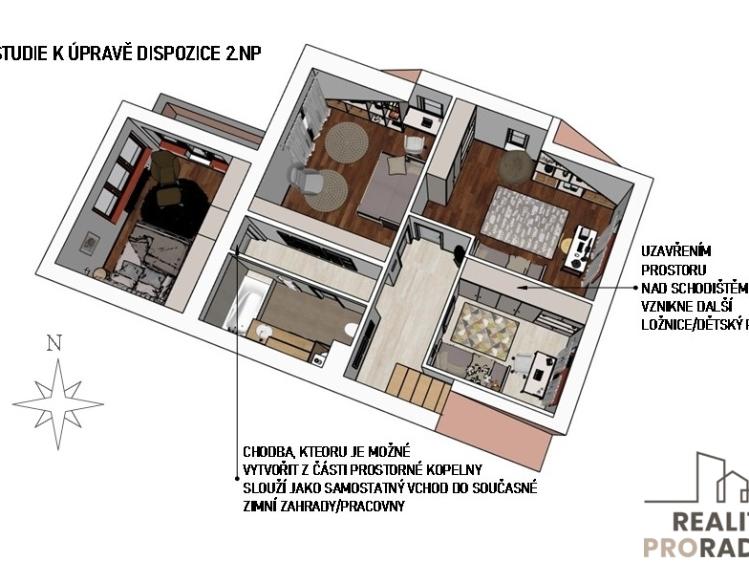 Продаж сімейного будинку Čebín č. 42