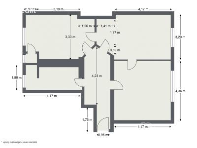 Pronájem bytu 2+1 Rakovník, Na Sekyře č. 2