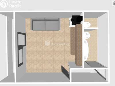 Rent apartment 1+KK Břeclav, J. Palacha č. 3