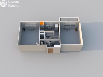 Prodej bytu 2+1 Ostrava, Kosmická č. 4