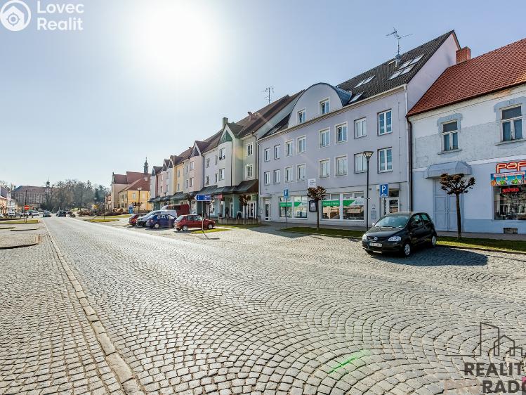 Pronájem bytu 1+KK Protivín, Masarykovo nám. č. 3