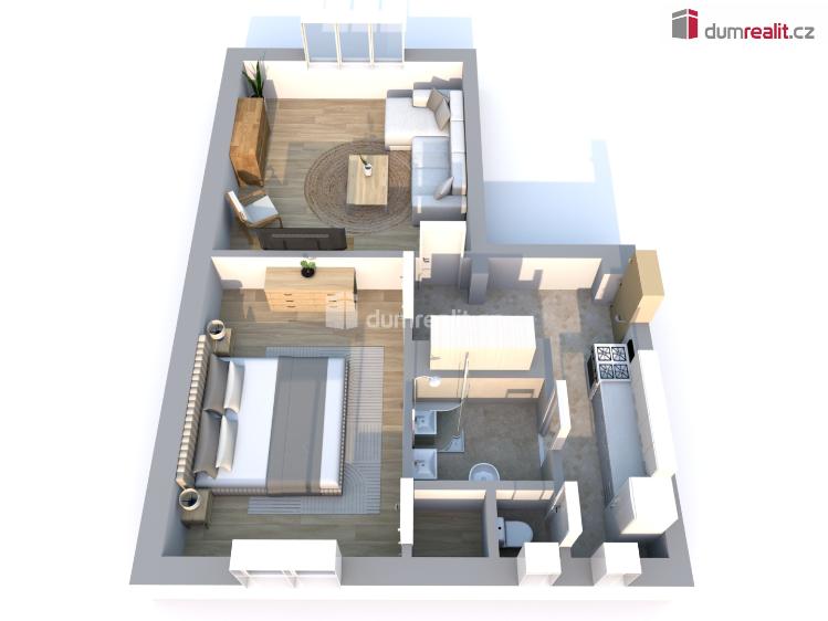 Prodej bytu 2+KK Libiš, U Zahrádek č. 27
