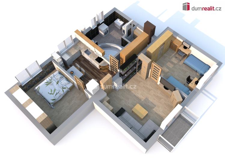 Prodej bytu 3+1 Neratovice, Za Obchody č. 23