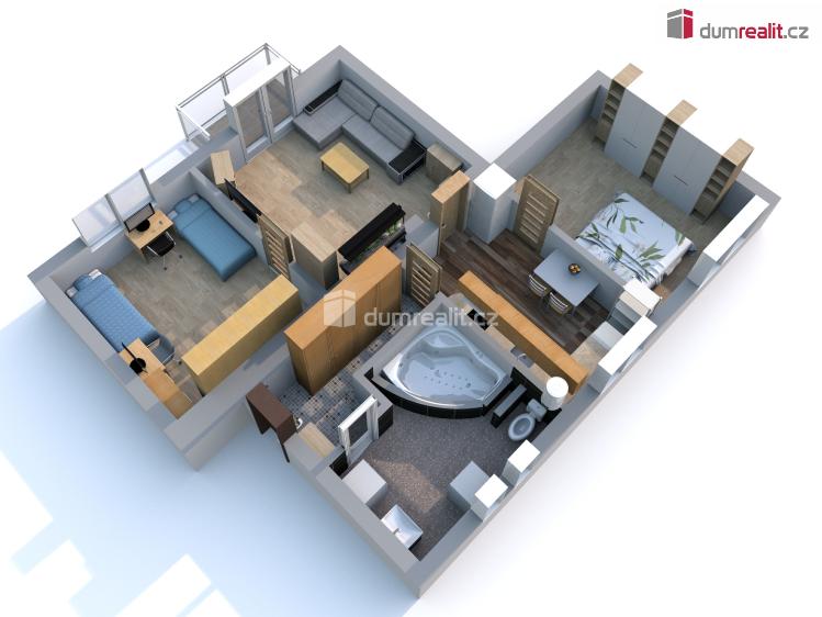 Prodej bytu 3+1 Neratovice, Za Obchody č. 25