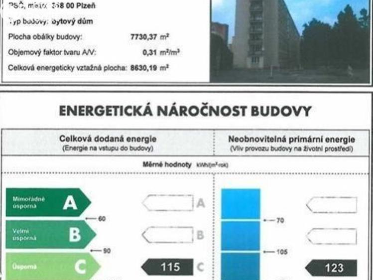 Sale apartment 3+1 Plzeň, Vojanova č. 15