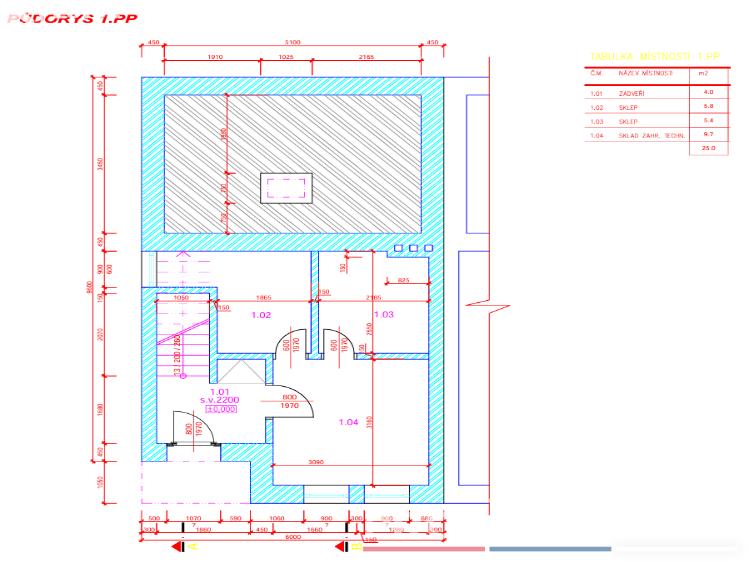 Оренда сімейного будинку Praha, Křížová 2479 č. 11
