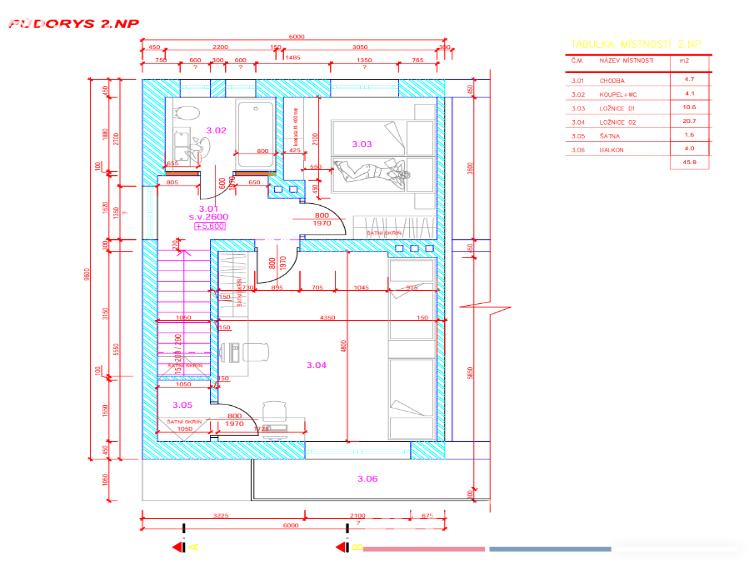 Оренда сімейного будинку Praha, Křížová 2479 č. 13