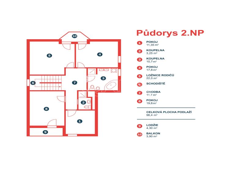 Prodej rodinného domu Praha, Jana Srba 1286/12 č. 26