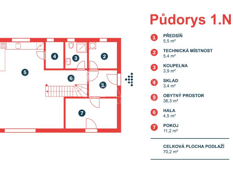 Продажа семейного дома Slověnice č. 25