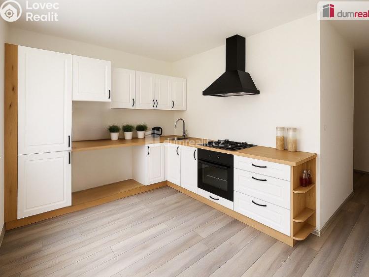 Pronájem bytu 2+1 Jirkov, SNP č. 2