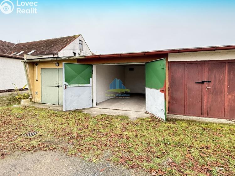 Prodej garáže Františkovy Lázně, Budovatelská č. 4