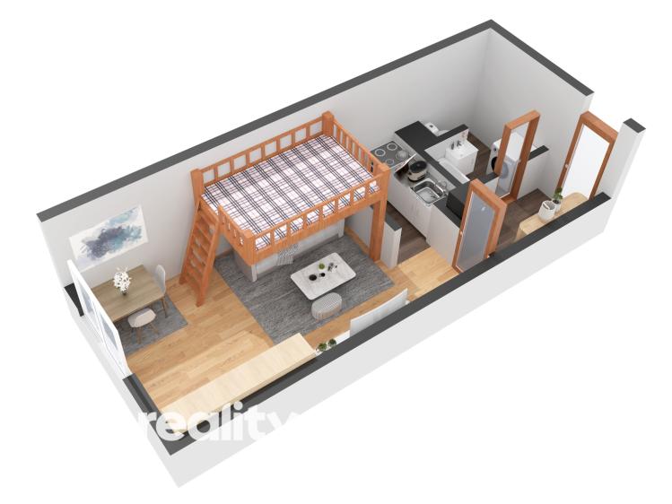 Prodej bytu 1+KK Hradec Králové, Kejzlarova 1679/5 č. 1