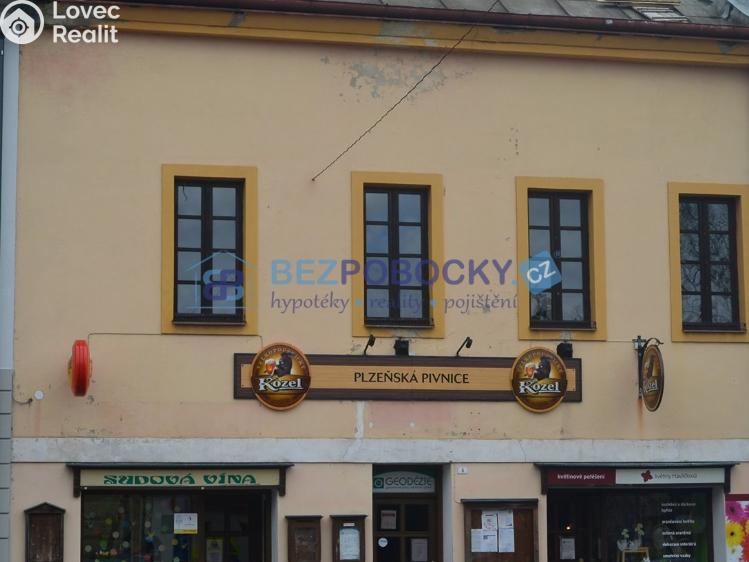 Pronájem obchodního prostoru Přibyslav, Bechyňovo náměstí č. 5
