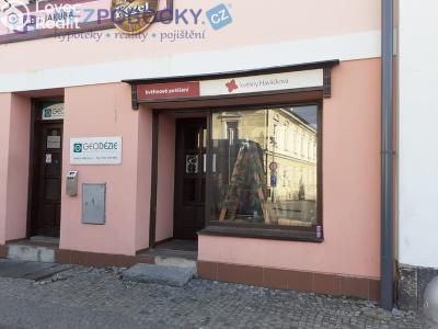 Pronájem obchodního prostoru Přibyslav, Bechyňovo náměstí č. 4