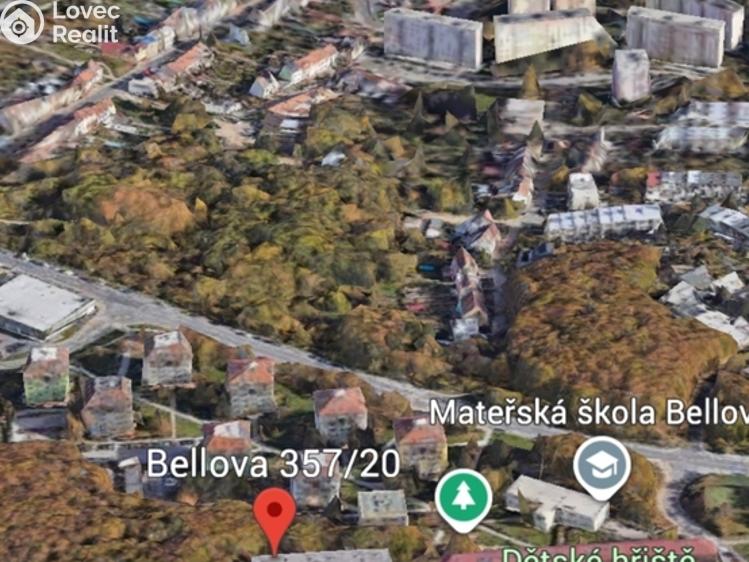 Prodej bytu 1+1 Brno, Bellova č. 10